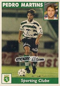 Figurina Pedro Martins - Futebol 1997-1998 - Panini