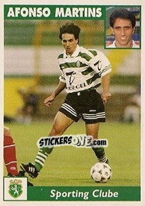 Sticker Afonso Martins - Futebol 1997-1998 - Panini