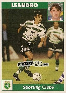 Sticker Leandro - Futebol 1997-1998 n. 304 - Panini