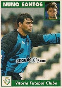 Cromo Nuno Santos - Futebol 1997-1998 - Panini