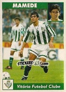 Figurina Mamede - Futebol 1997-1998 - Panini