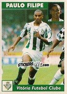 Sticker Paulo Filipe - Futebol 1997-1998 - Panini