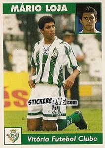 Figurina Mario Loja - Futebol 1997-1998 - Panini