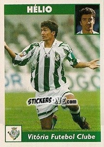 Sticker Helio - Futebol 1997-1998 - Panini