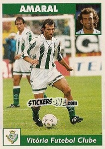 Cromo Amaral - Futebol 1997-1998 - Panini