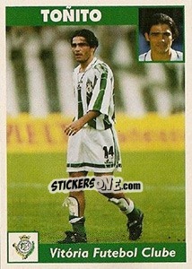 Sticker Tonito - Futebol 1997-1998 n. 320 - Panini