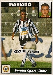 Sticker Mariano - Futebol 1997-1998 - Panini