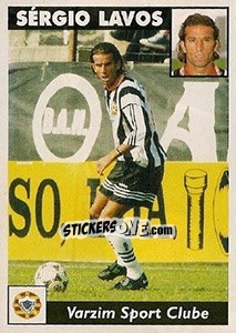 Sticker Sergio Lavos - Futebol 1997-1998 n. 326 - Panini