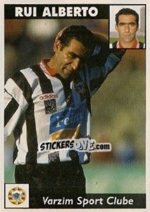 Figurina Rui Alberto - Futebol 1997-1998 - Panini