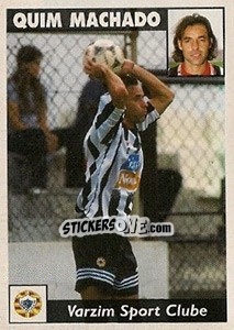 Figurina Quim Machado - Futebol 1997-1998 - Panini
