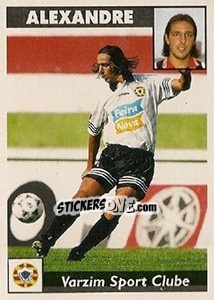 Sticker Alexandre - Futebol 1997-1998 - Panini