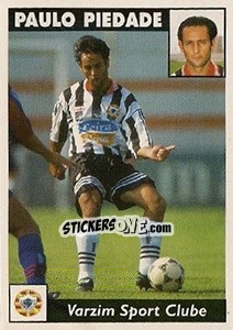 Cromo Paulo Piedade - Futebol 1997-1998 - Panini