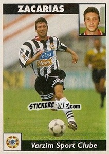 Figurina Zacarias - Futebol 1997-1998 - Panini