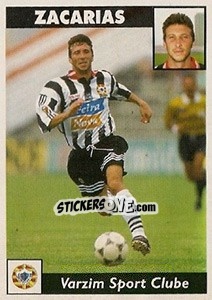 Sticker Zacarias - Futebol 1997-1998 n. 338 - Panini
