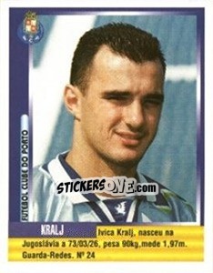 Sticker Kralj - Futebol 1998-1999 - Panini