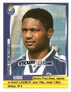 Figurina Aloisio - Futebol 1998-1999 - Panini