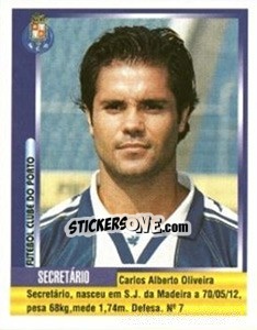 Figurina Secretario - Futebol 1998-1999 - Panini