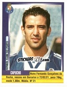 Sticker Capucho - Futebol 1998-1999 - Panini