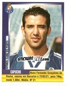 Sticker Capucho - Futebol 1998-1999 n. 10 - Panini