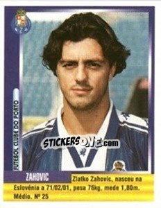 Sticker Zahovic - Futebol 1998-1999 - Panini