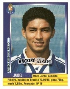 Sticker Jardel - Futebol 1998-1999 n. 16 - Panini