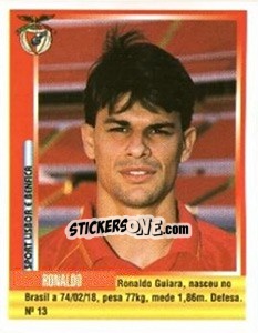 Sticker Ronaldo - Futebol 1998-1999 - Panini