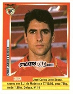 Sticker Sousa - Futebol 1998-1999 - Panini