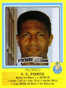 Sticker Aloisio - Futebol 1999-2000 n. 5 - Panini