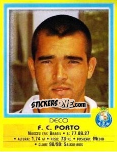 Sticker Deco - Futebol 1999-2000 n. 9 - Panini
