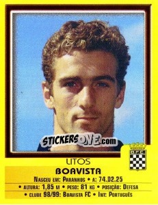 Sticker Litos - Futebol 1999-2000 - Panini