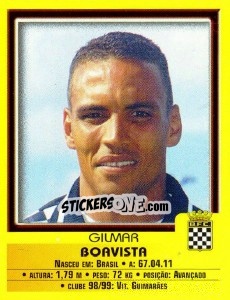 Sticker Gilmar - Futebol 1999-2000 n. 28 - Panini