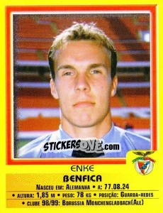 Cromo Enke - Futebol 1999-2000 - Panini