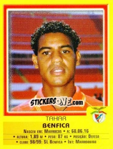 Cromo Tahaa - Futebol 1999-2000 - Panini