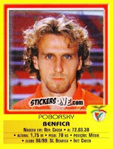 Cromo Karel Poborsky - Futebol 1999-2000 n. 41 - Panini