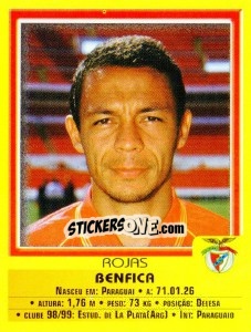 Cromo Aojas - Futebol 1999-2000 - Panini