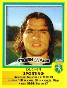 Sticker Duchea - Futebol 1999-2000 n. 59 - Panini