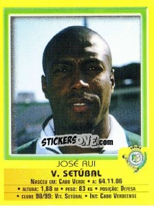 Figurina Jose Rui - Futebol 1999-2000 n. 71 - Panini
