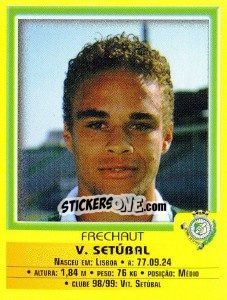 Sticker Frechaut - Futebol 1999-2000 n. 77 - Panini
