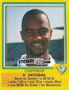 Figurina Chipenda - Futebol 1999-2000 n. 85 - Panini