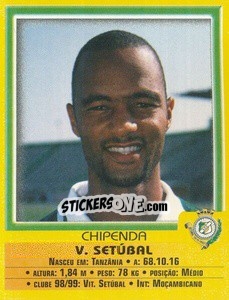 Sticker Chipenda - Futebol 1999-2000 - Panini