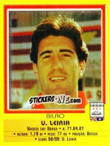 Cromo Bilao - Futebol 1999-2000 - Panini