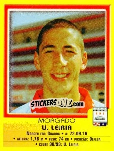 Cromo Morgado - Futebol 1999-2000 n. 90 - Panini