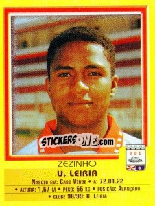 Cromo ezinho - Futebol 1999-2000 - Panini