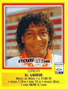 Figurina Dinda - Futebol 1999-2000 n. 102 - Panini