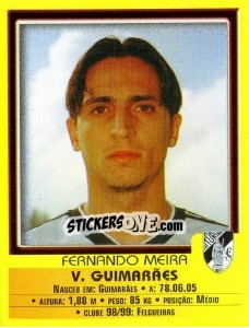Cromo Fernando Meira - Futebol 1999-2000 - Panini