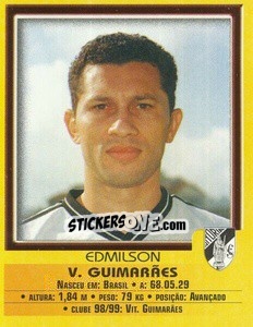 Figurina Edmilson - Futebol 1999-2000 - Panini