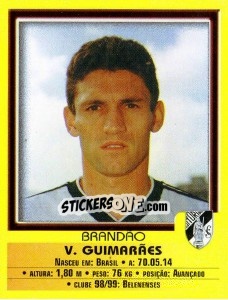 Cromo Brandao - Futebol 1999-2000 n. 116 - Panini