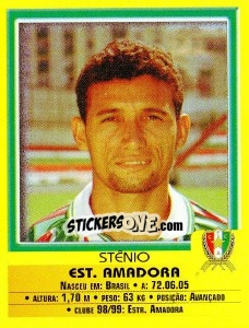 Sticker Stenio - Futebol 1999-2000 - Panini