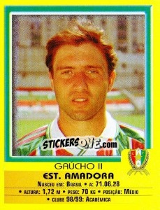 Sticker Gaucho II - Futebol 1999-2000 - Panini