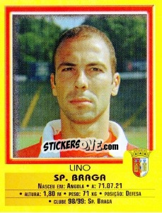 Sticker Lino - Futebol 1999-2000 - Panini